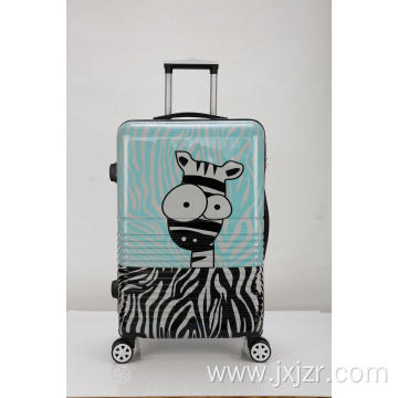 Cartoon Printed Hard Shell Caster Luggage